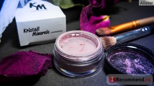 Тени для век KM cosmetics матовые ES127 фото