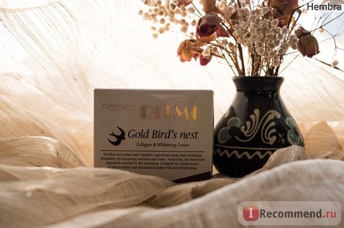 Крем для лица Peeres RITMO Gold Bird’s Nest collagen & Whitening cream фото