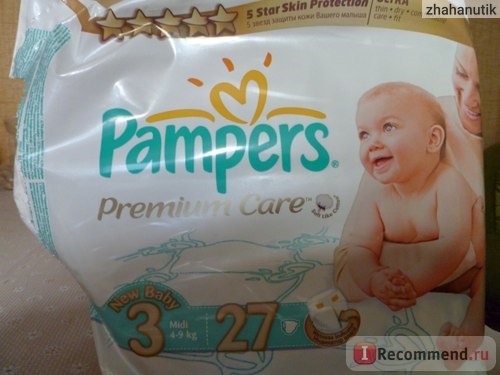 Подгузники Pampers Premium Care фото