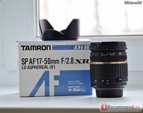 Tamron SP AF 17-50 mm f/2.8 SP XR Di II LD Aspherical Nikon AF II фото