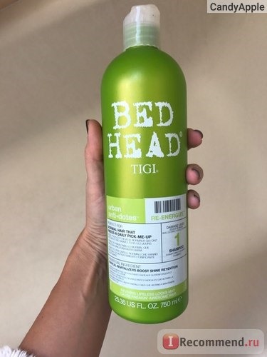 Шампунь TIGI Bed Head Urban Antidotes Re-Energize Shampoo фото