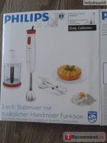 Блендер Philips HR 1628 фото