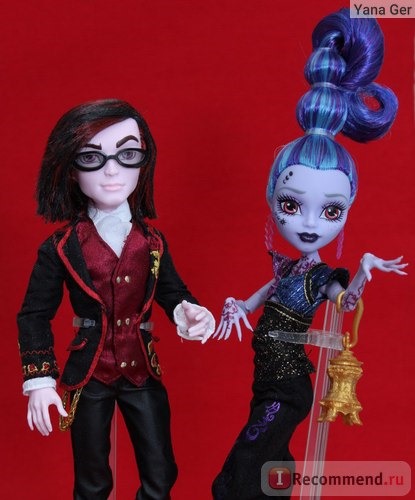 MONSTER HIGH Набор из 2 кукол - Валентин и Висп - эксклюзив с выставки Комик-Кон, Сан-Диего / Sdcc 2015 Valentine and Whisp фото