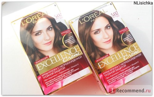 Краска для волос L'OREAL EXCELLENCE Creme Стойкая фото