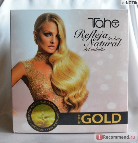 Шампунь Tahe Keratin Gold Shampoo фото