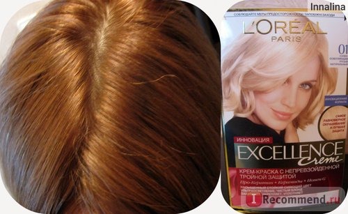 Краска для волос L'OREAL EXCELLENCE Creme Стойкая фото