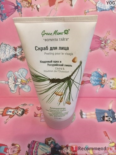 Скраб для лица GREEN MAMA 