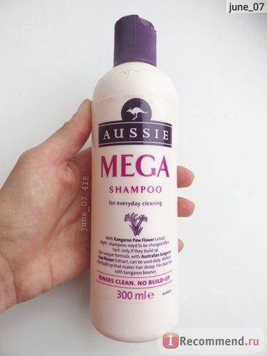 Шампунь Aussie Mega instant фото