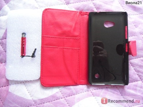 Чехол-книжка Aliexpress Leather Case, inverted Wallet Case for Microsoft Lumia 640 фото