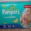 Подгузники Pampers active baby-dry (актив бэби) фото