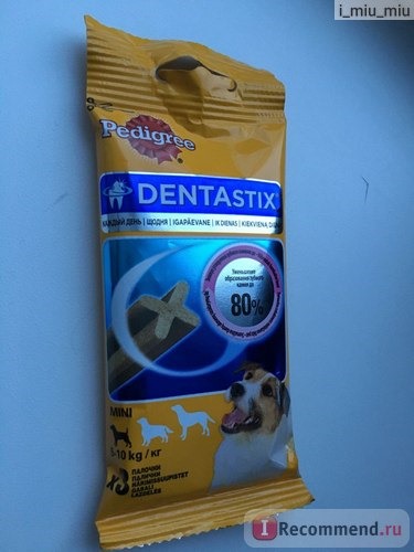 Лакомство по уходу за зубами Pedigree Denta Stix фото