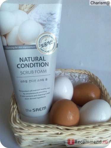 Скраб для лица THE SAEM Natural Condition Scrub Foam фото