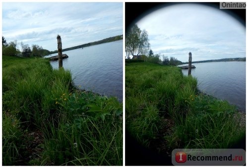 Фото с широкоугольной линзой: здесь цвета в порядке)