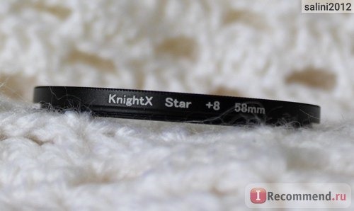 Aliexpress 37 52 58 67 mm 8 Point 8PT Star Filter Point Line 58mm for Canon 18-55mm EOS Rebel T4i T3i T2i XSi XT lens DSLR 2015 new K фото