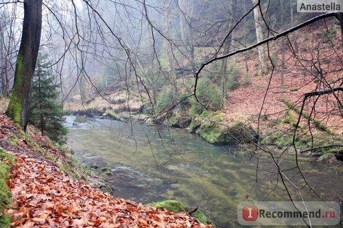 Национальный парк Чешская Швейцария. 