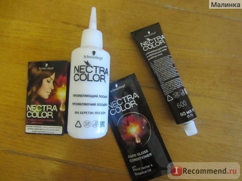 Краска для волос Schwarzkopf Nectra Color без аммиака фото