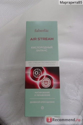 Крем для лица Faberlic Дневной баланс серии Air Stream фото