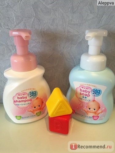 Пенка для купания COW baby soap фото