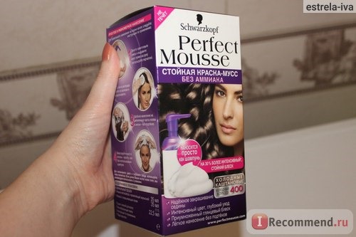 Краска для волос Schwarzkopf Perfect Mousse фото