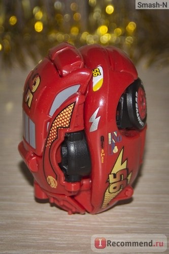Bandai EggStars яйцо-трансформер Молния Маккуин фото