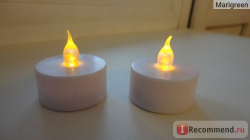 Свечи Aliexpress 24 pcs Operated Wedding Birthday Party Flickering Flicker Flameless LED Tealight Tea Candles Light Battery Christmas Decoration фото