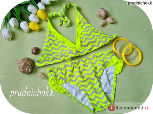 Купальник AliExpress 8-16Y Navy/Beach Baby Girl Bikini Swimsuits 2016 Child Bathing Set Stripe Halter Strap Falbala Swimwear Kids Biquini Infant фото