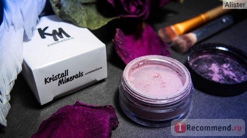 Тени для век KM cosmetics матовые ES127 фото