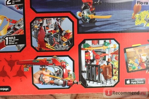 Lego Ninjago REX Вертолет Ронана 70735 фото