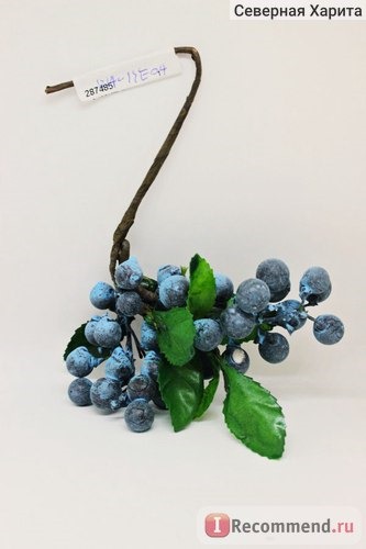 Декоративные ягоды Aliexpress Decorative Blueberry Fruit Berry Artificial Flower Silk Flowers Fruits For Wedding Home Party Decoration Silk Plant фото