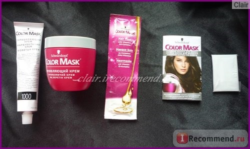 Краска для волос Schwarzkopf color mask фото