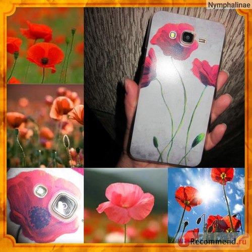 Защитный чехол-накладка на заднюю часть смартфона Aliexpress 3258RW Vibrant Poppies I Hard Transparent Painted Cover for A3 A5 A7 A8 E5 E7 J5 J7 Grand Prime Grand 2 Case фото