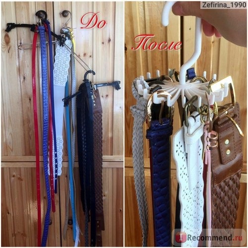 Вешалка Aliexpress Belt Scarf Organizer Men Neck Tie Hanger Holds фото