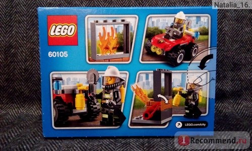 Lego City 60105 - Fire ATV\Пожарный Квадроцикл фото