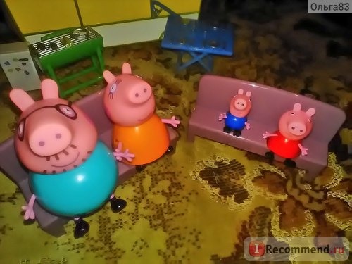 Peppa Pig Family Campervan Трейлер Свинка Пеппа. Набор 