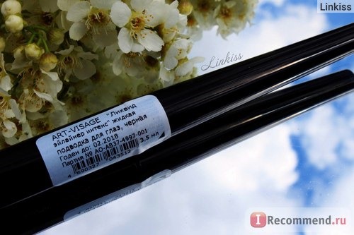 Подводка для глаз Арт-визаж Liquid eyeliner intense фото