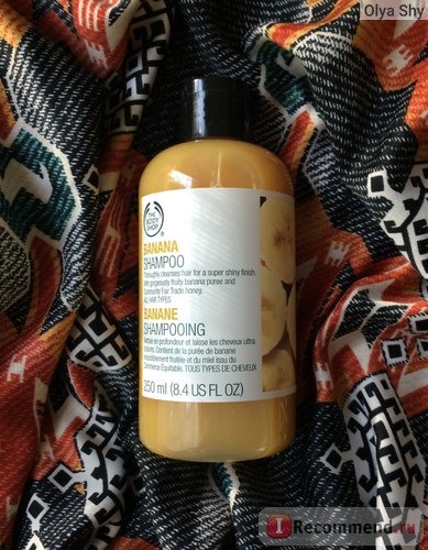 Шампунь The body shop Banana Shampoo фото