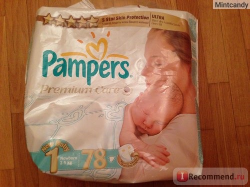 Подгузники Pampers Premium Care фото