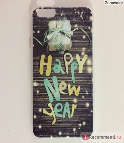 Чехол для смартфона Aliexpress 583PL happy new year Hard Clear Transparent Cover for iPhone 4 4S 5 5S SE 5c 6 6s 7 7 Plus Phone Cases фото