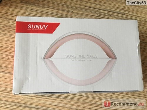 LED лампа для полимеризации гель-лака Aliexpress 2016 New SUNUV SUN9S SUN9C Nail Dryer Machine 24W White Light Profession LED UV Lamp For Nail Polish Gel Nail Art Tools VS Abody фото