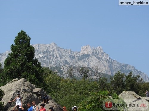 Воронцовский дворец в Алупке. Крым фото