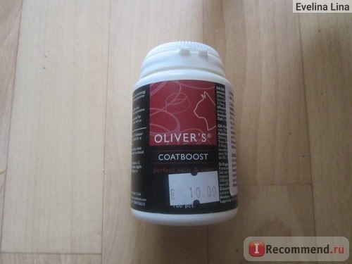 Витамины Oliver's coatboost perfect skin & coat фото