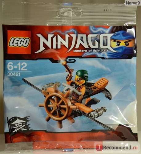 Lego Полибэг НиндзяГо 3042 | NinjaGo polybag Skybound Plane фото