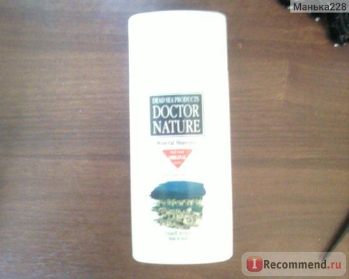 Шампунь Doctor Nature Минеральный шампунь «Doctor Nature». Для сухих, окрашенных и поврежденных волос фото