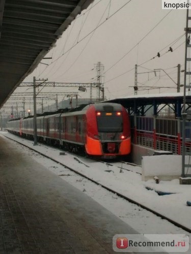 Скоростной поезд Ласточка Нижний Новгород - Москва фото