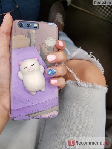 Чехол для телефона Aliexpress Anti Stress Squishy 3D Phone Case For Huawei P8 P9 P10 Lite 2017 Case Cute Cat Claw Kitty For Honor 9 8 Pro V9 Soft Back Cover фото