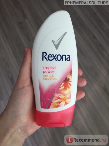 Гель для душа Rexona Тропическая свежесть фото