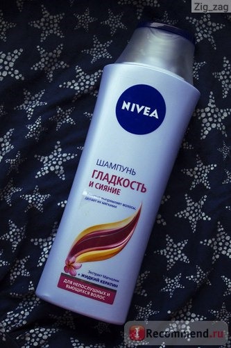 Шампунь NIVEA Гладкость и сияние фото