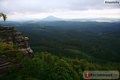 Национальный парк Чешская Швейцария. 