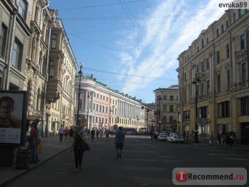 Подход к Невскому проспекту