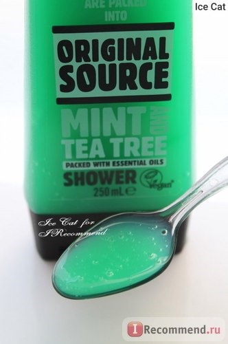 Гель для душа Original source Mint & tea tree \ мята и чайное дерево. фото